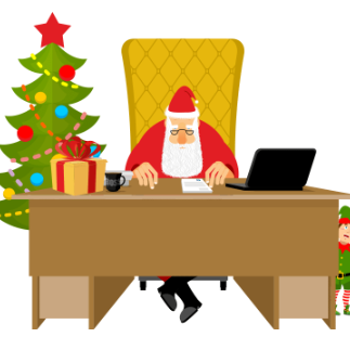 How To Tastefully Decorate Your Office For Christmas
