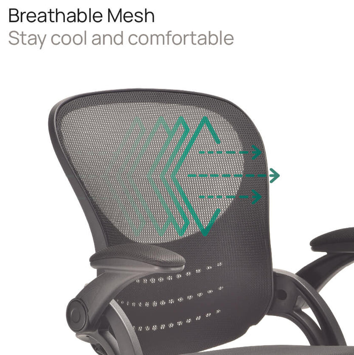 FusionFlex Mid Back Mesh Office Chair