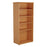 1800mm High Book Case BOOKCASES TC Group Beech 