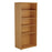 1800mm High Book Case BOOKCASES TC Group Oak 