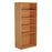 Beech 1800mm High Book Case BOOKCASES TC Group Beech 