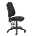 Calypso II Highback Operator Chair Office Chair, Fabric Office Chair TC Group Black No 