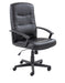 Canasta II Executive Leather Chair EXECUTIVE TC Group Black - Faux Leather Swivel Chair 