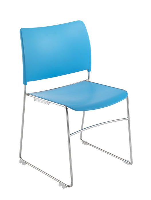 Dusk Stacking Chair CONFERENCE TC Group Blue 