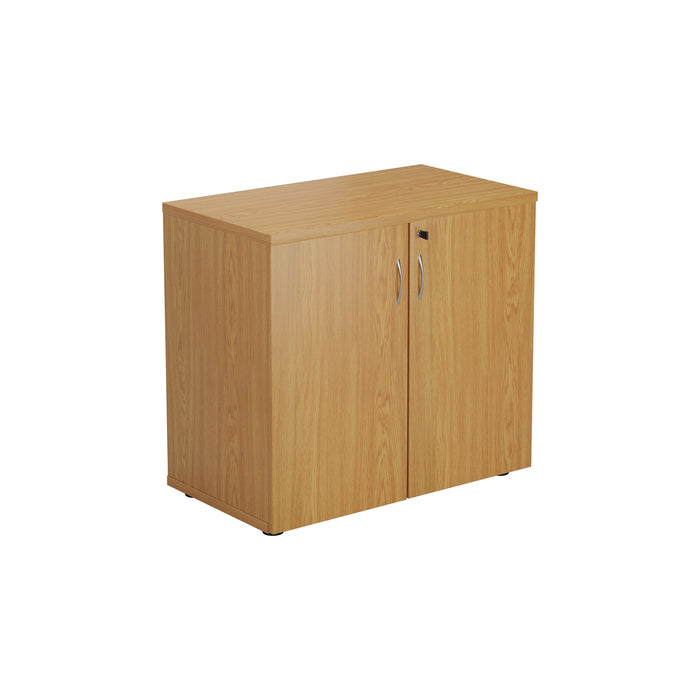 Essentials Oak Office Cupboard 730mm High CUPBOARDS TC Group Oak 