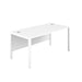 Goal Post Frame 600mm Deep Rectangular Office Desk DESKING TC Group 