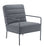 Jade Reception Chair - Grey SOFT SEATING & RECEP TC Group Grey 