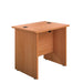 One Panel Next Day Delivery Rectangular Office Desk - 600mm Deep Rectangular Office Desks TC Group Beech 800mm x 600mm 