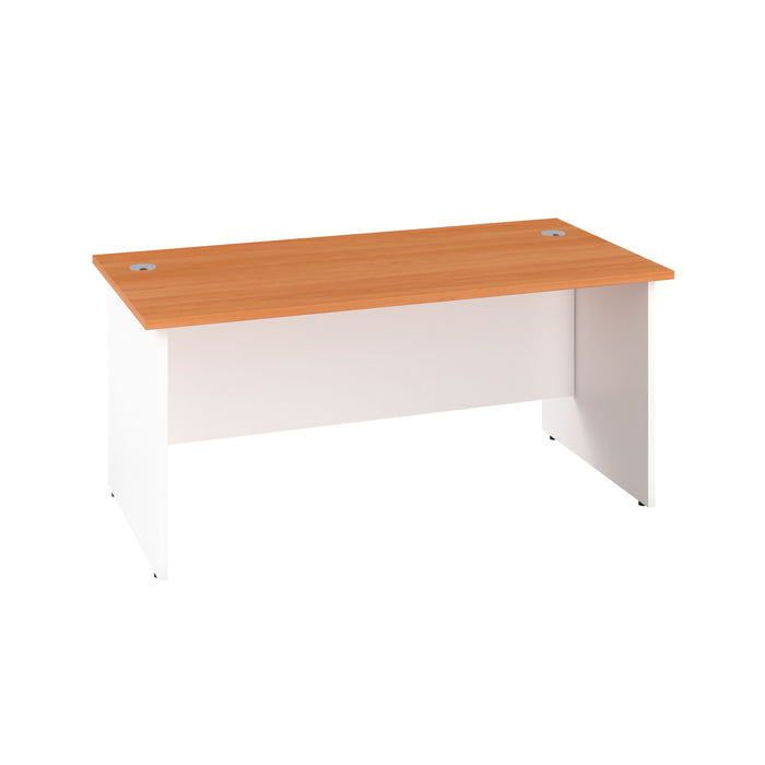 One Panel Plus Rectangular Office Desks 800mm Deep DESKING TC Group 