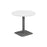 Pedestal base 800mm Table WORKSTATIONS TC Group White Silver 