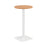 Pedestal base High Table 600mm Diameter WORKSTATIONS TC Group Beech White 