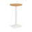 Pedestal base High Table 600mm Diameter WORKSTATIONS TC Group Oak White 