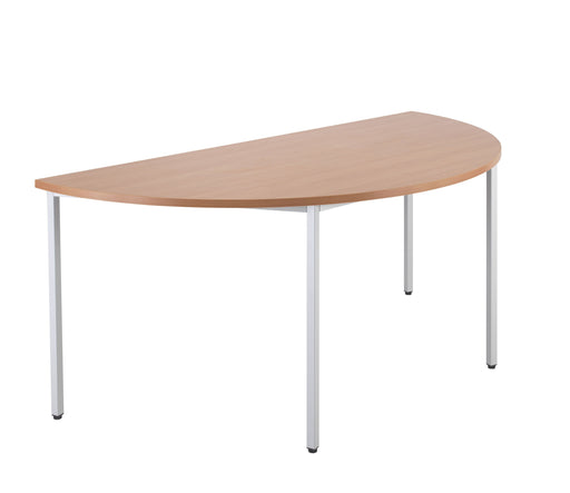 Semi-Circular Multipurpose Table WORKSTATIONS TC Group Beech 