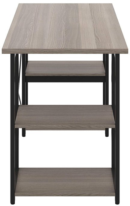 Small Home Office Desk Grey Oak Desking TC Group 