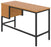 Small Study Desk Oak & Black Frame Desking TC Group 