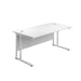 Start Next Day Delivery 800mm Deep Cantilever Desks WORKSTATIONS TC Group White White 1200mm x 800mm