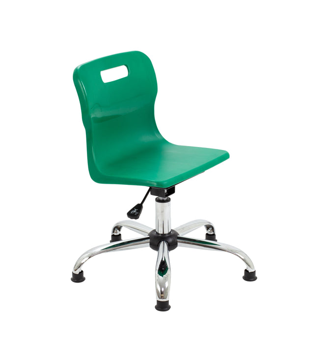 Titan Swivel Junior Chair Swivel TC Group Green Glides 