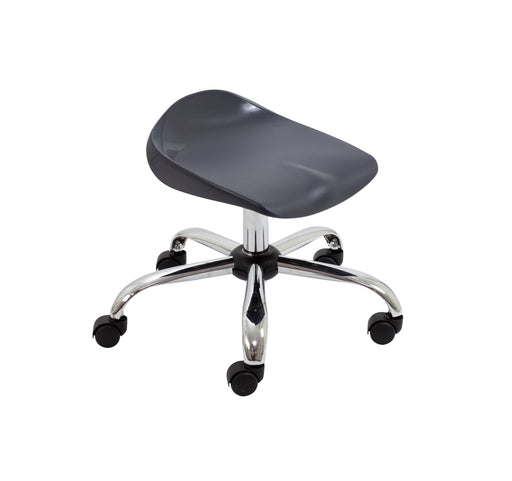 Titan Swivel Junior Stool Swivel TC Group Charcoal Castors 