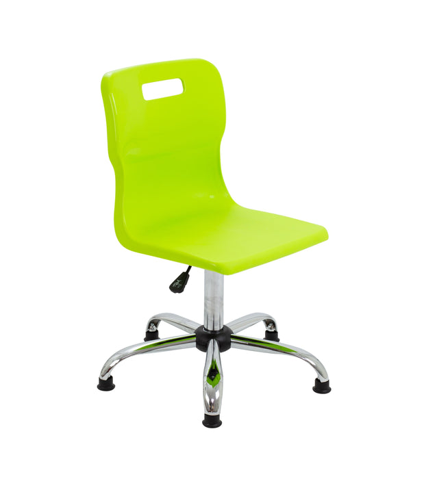 Titan Swivel Senior Chair Swivel TC Group Lime Glides 