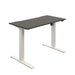 Ventus Heated Height Adjustable Desk WORKSTATIONS TC Group Black White 1200mm x 600mm