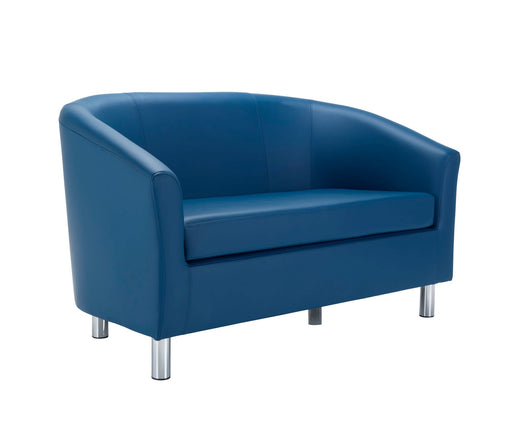 Vibrant Tub Sofa Metal Feet SOFT SEATING & RECEP TC Group Blue 