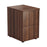 Wooden 2 Drawer Filing Cabinet FILING TC Group Walnut 