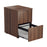 Wooden 2 Drawer Filing Cabinet - Walnut FILING TC Group 