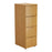 Wooden 4 Drawer Filing Cabinet FILING TC Group Oak 