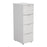 Wooden 4 Drawer Filing Cabinet - Oak FILING TC Group White 