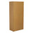 Wooden Office Cupboard 1800mm High CUPBOARDS TC Group Oak 