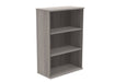 Workwise Wooden Office Bookcase Furniture TC GROUP 2 Shelf 1204 High Alaskan Grey Oak